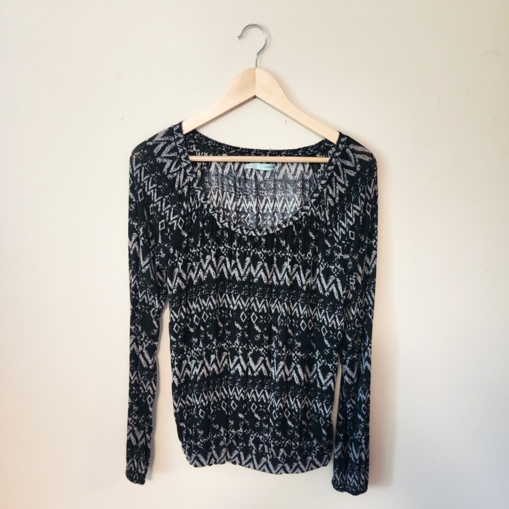 Maurice's Soft Aztec Long Sleeve Shirt